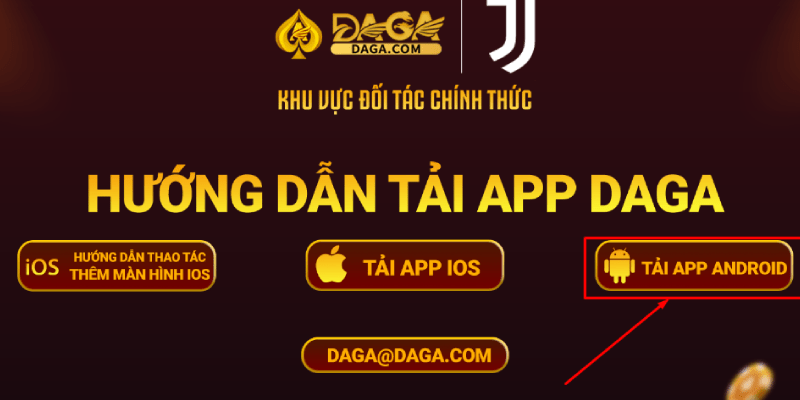 Chia sẻ cách tải và cài đặt app Daga từ mobile app